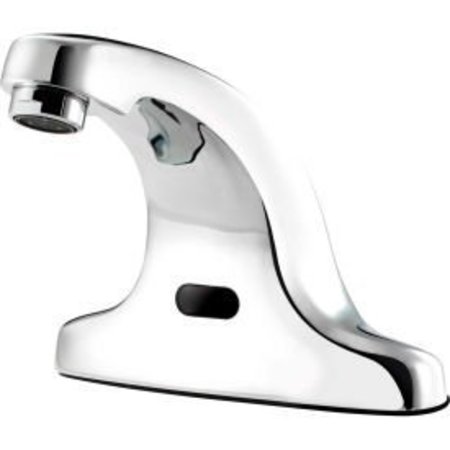 KROWNE Krowne 16197 Electronic Sensor Operated Deck Mount Faucet, 4 Center, ADA Compliant, Chrome 16-197